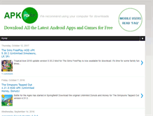 Tablet Screenshot of apkradar.com